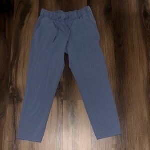 Lululemon Athletica Blue Joggers with Elastic Waistband